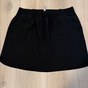 RBX Women's Black Mini Skirt with built in shorts